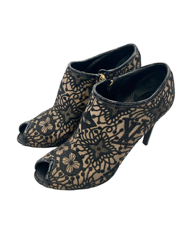 LOUIS VUITTON ブーティ オープントゥ レディース SIZE 36 1/2 (23.5cm) ルイ・ヴィトン