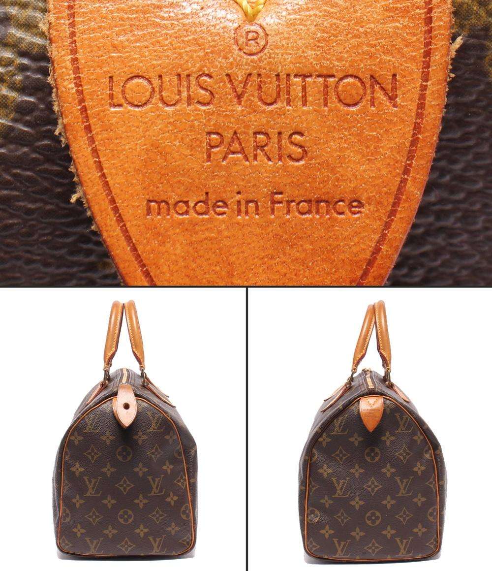 LOUIS VUITTON ミニボストンバッグ ハンドバッグ スピーディ30 モノグラム M41526 レディース メンズ ルイ・ヴィトン