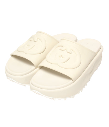 美品 GUCCI スライドサンダル インターロッキングG 692845 メンズ SIZE 40 (25cm) グッチ