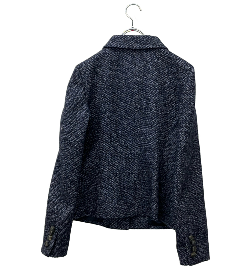 Salvatore Ferragamo ジャケット ツイード コサージュ付き レディース SIZE 42 (M) サルヴァトーレフェラガモ