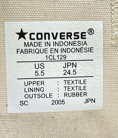 美品 CONVERSE ローカットスニーカー レディース SIZE 24.5 (L) コンバース