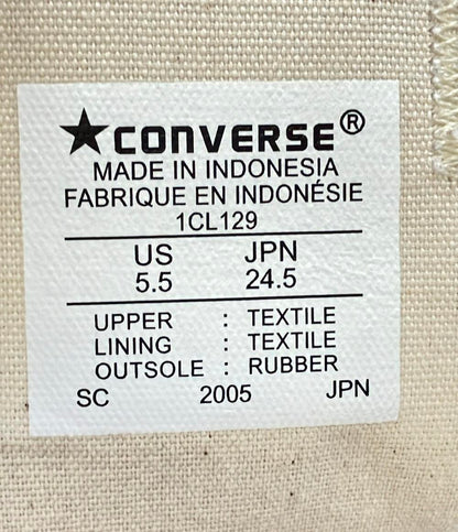 美品 CONVERSE ローカットスニーカー レディース SIZE 24.5 (L) コンバース
