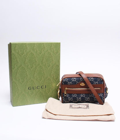 美品 グッチ ショルダーバッグ 斜め掛け 517350 562600 レディース GUCCI