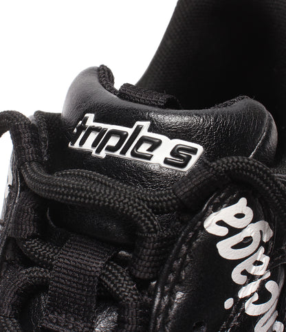 美品 BALENCIAGA ローカットスニーカー 厚底 Triple S LOGO レディース メンズ SIZE 25.0 バレンシアガ