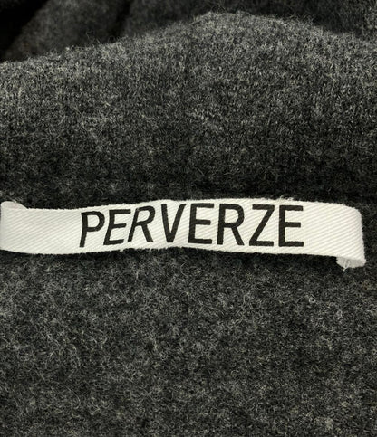 パーバーズ フーディニットロングコート レディース SIZE F (M) PERVERZE