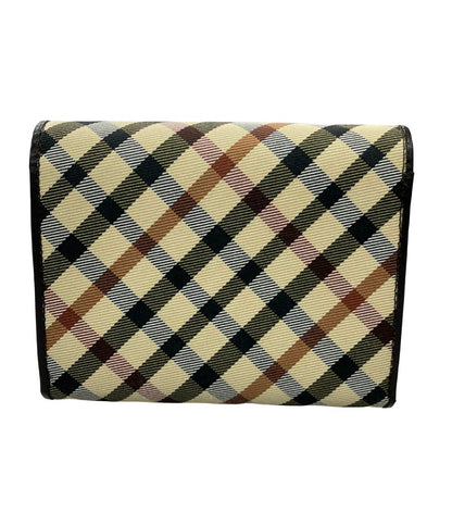 美品 DAKS 二つ折り財布 レディース ダックス