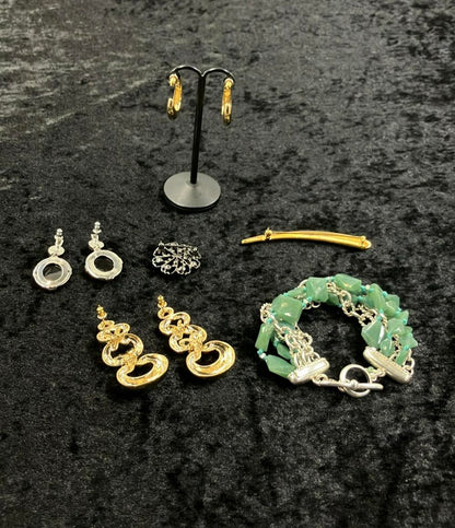 モネ ピアス ブローチ ブレスレット 6点セット レディース Monet