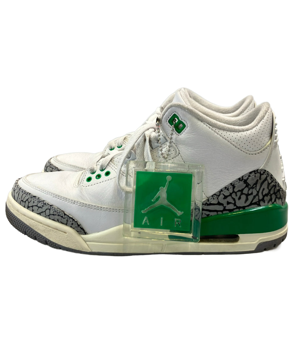 NIKE ミドルカットスニーカー AIR JORDAN 3 RETRO CK9246-136 レディース SIZE 24.5 (L) ナイキ