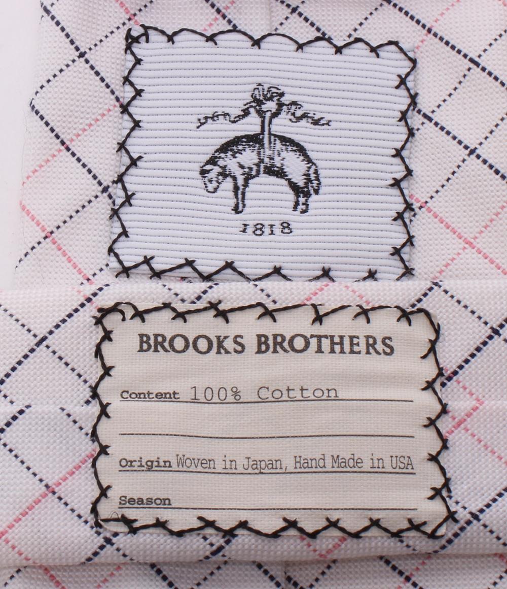 ブルックスブラザーズ ネクタイ コットン100％ メンズ Brooks Brothers