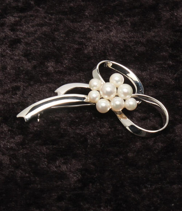 MIKIMOTO ブローチ SV レディース ミキモト – Rehello by BOOKOFF