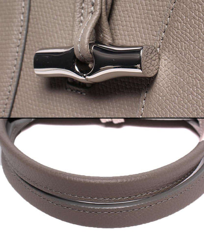 美品 Longchamp 2wayトートバッグ ショルダーバッグ 斜め掛け クロスボディ ロゾ M レディース ロンシャン