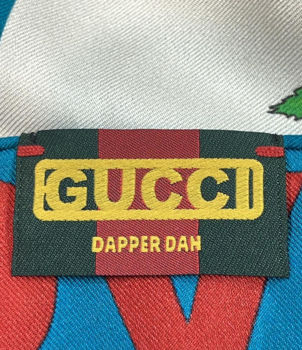 ★おはる★【箱付き　未使用品】GUCCI グッチ　シルク100%スカーフ 正規品☆グッチ☆GUCCI☆スカーフ☆シルク100% - メルカリ