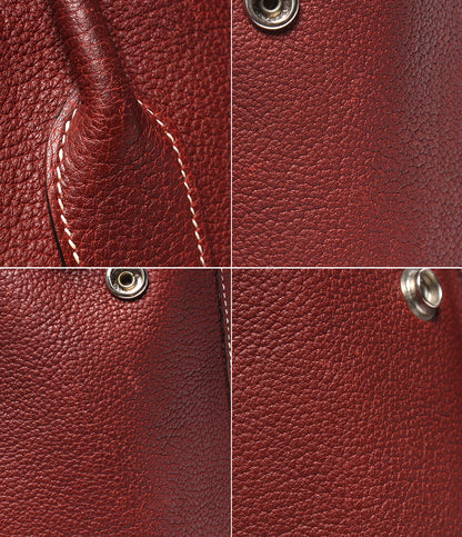 HERMES トートバッグ ハンドバッグ □P刻印 シルバー金具 ガーデンパーティPM レディース メンズ エルメス