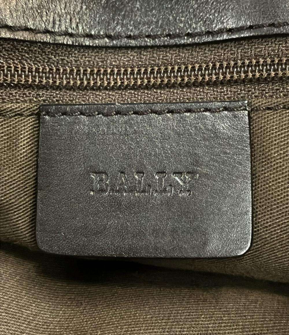 バリー ショルダーバッグ 肩掛け Bロゴ ハラコ 総柄 レディース BALLY