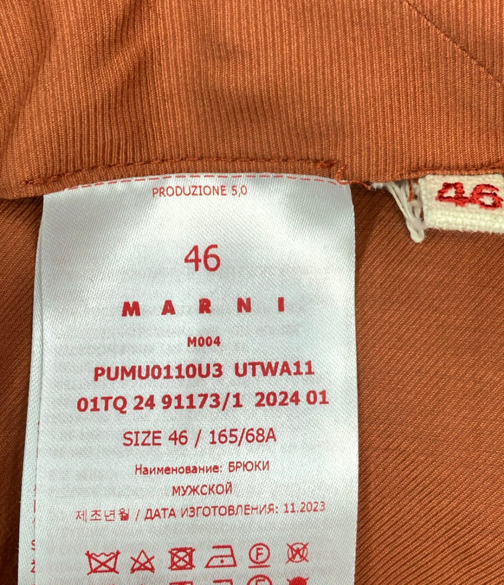 美品 MARNI ストレートパンツ PUMU0110U3 メンズ SIZE 46 (M) マルニ