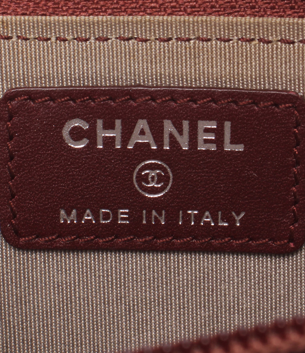 CHANEL コインケース キーリング付き 18番台 シルバー金具 レディース シャネル