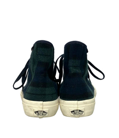 VANS ハイカットスニーカー チェック 568552-0002 メンズ SIZE 27.0 (L) バンズ