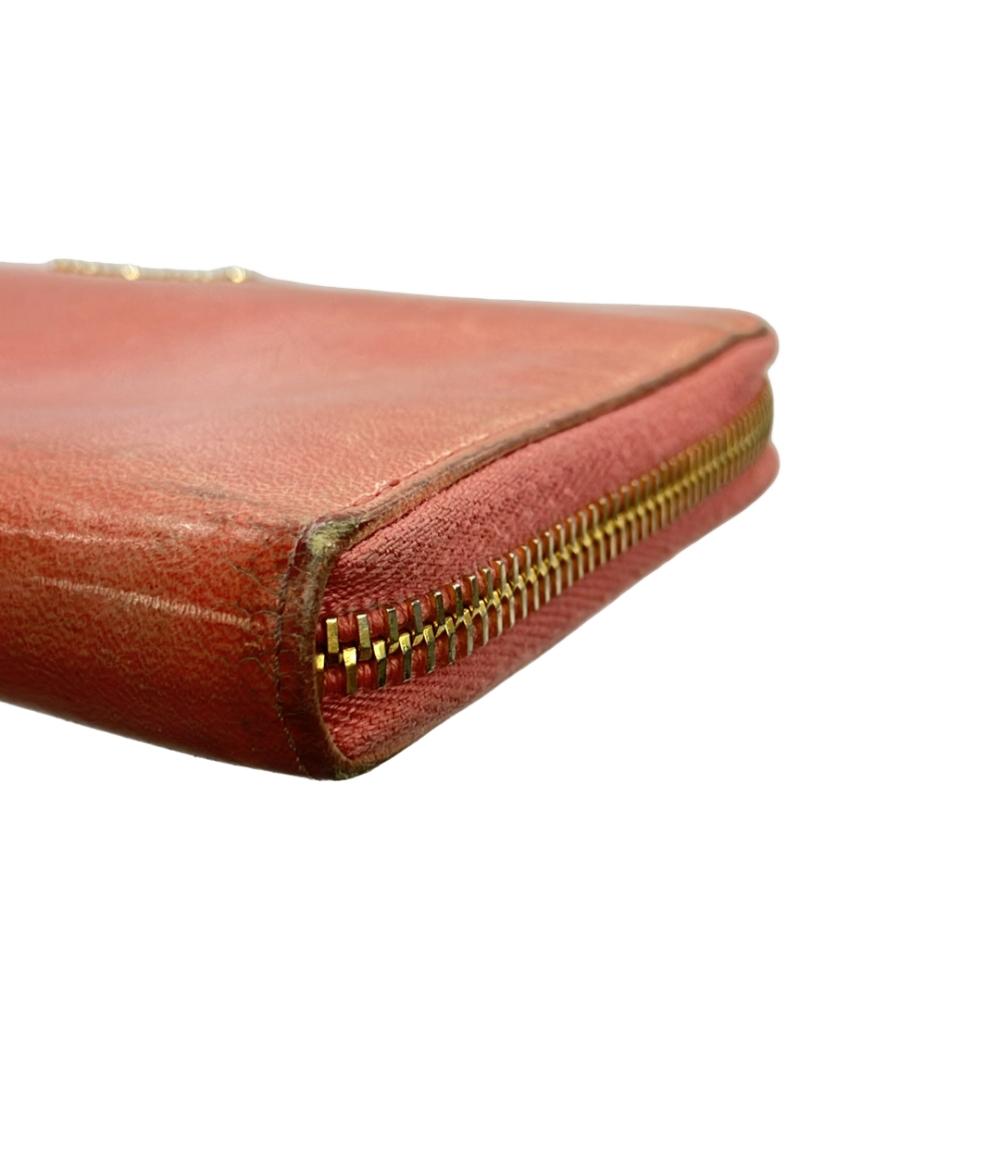 ミュウ ミュウ ラウンドファスナー長財布 レディース Miu Miu