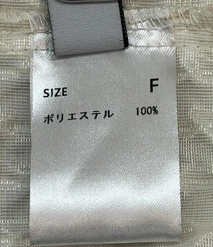 フィットモア ジャガードフレアワンピース レディース SIZE F (M) FIt more