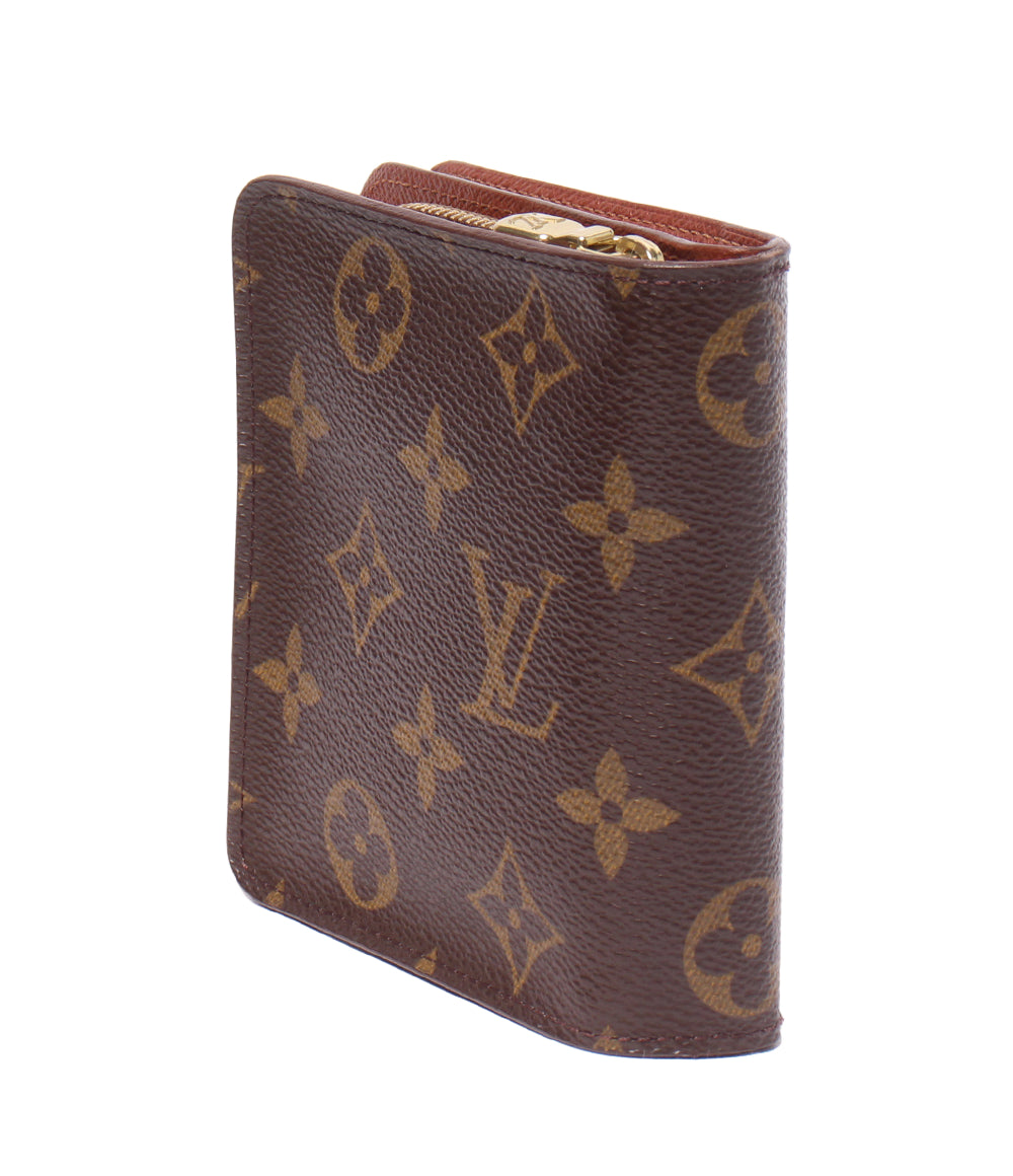 正規品 ルイヴィトン モノグラム コンパクトジップ 二つ折り財布 LOUIS VUITTON（ルイ・ヴィトン） 財布 二つ折り モノグラムコンパクト