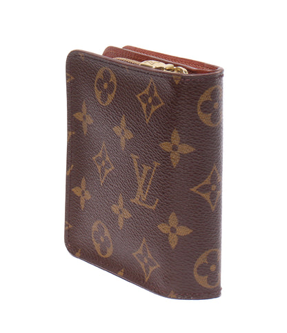 LOUIS VUITTON 二つ折り財布 コンパクト ジップ モノグラム M61667 レディース メンズ ルイ・ヴィトン