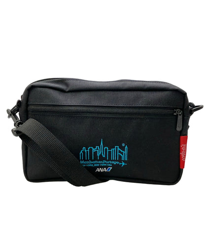 美品 Manhattan Portage ANA ショルダーバッグ 斜め掛け ユニセックス マンハッタンポーテージ エー・エヌ・エー