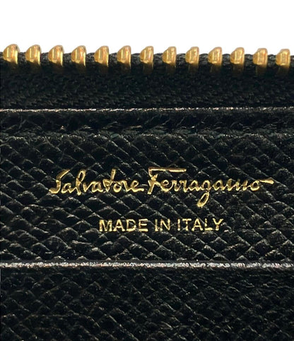 Salvatore Ferragamo ラウンドファスナー長財布 ヴァラ レディース サルヴァトーレフェラガモ