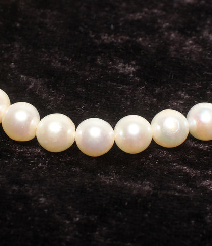 美品 ネックレス パール 6.5-7.0mm レディース