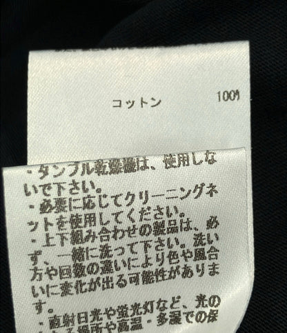 JIL SANDER モックネックオーバーサイズ半袖Tシャツ メンズ SIZE L ジルサンダー