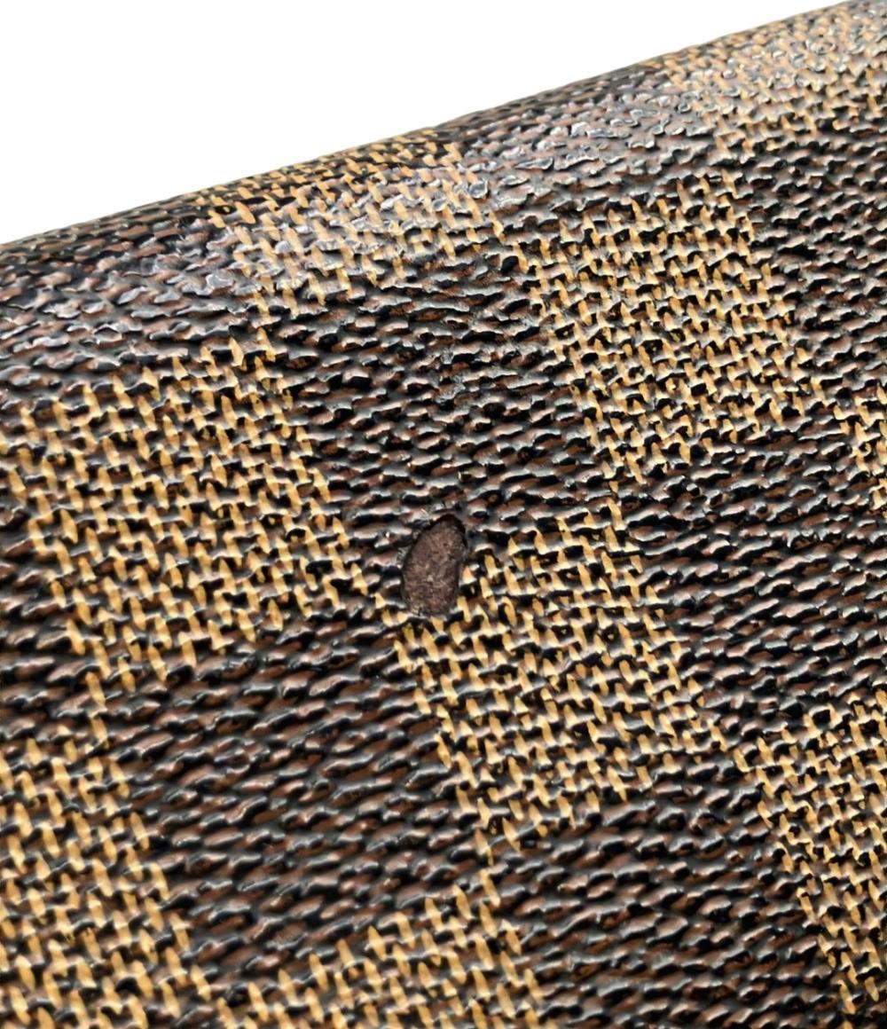 LOUIS VUITTON 6連キーケース ミュルティクレ6 ダミエ エベヌ N62630