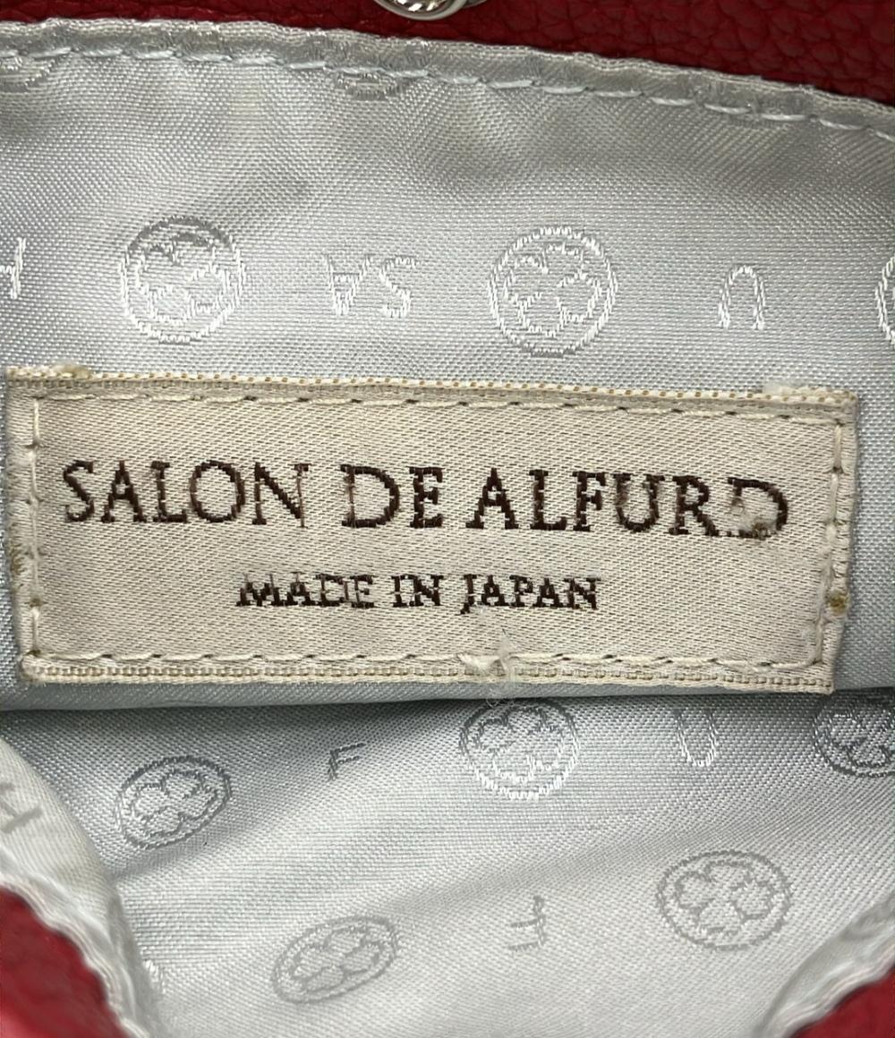 SALON DE ALFURD ショルダーバッグ スマホポシェット 斜め掛け レザー レディース サロンドアルファード