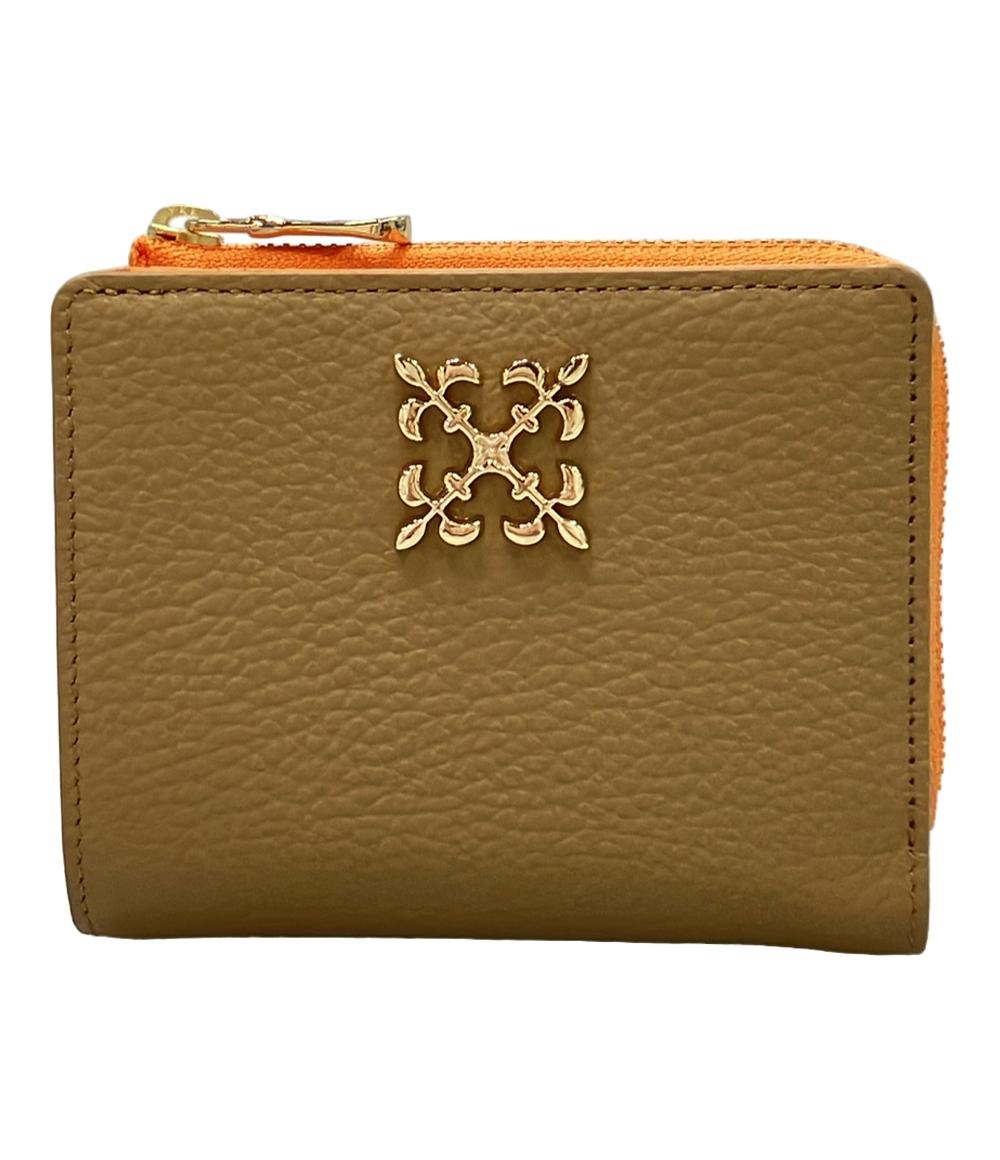 美品 russet 二つ折り財布 レディース ラシット