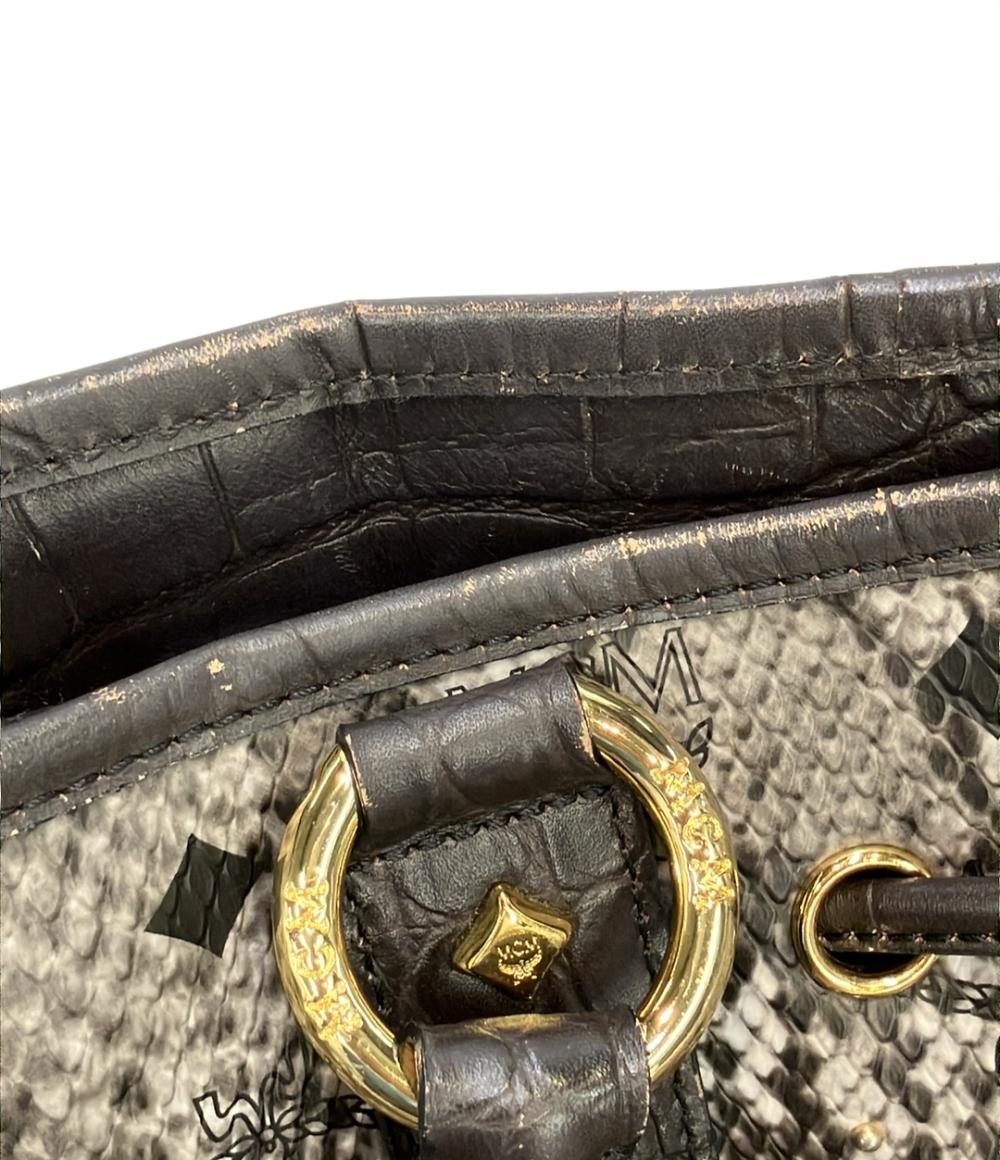 MCM 2WAY ハンドバッグ トートバッグ ショルダーバッグ 斜め掛け レディース エムシーエム