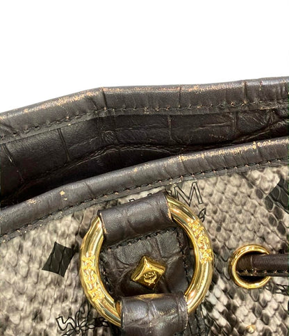 MCM 2WAY ハンドバッグ トートバッグ ショルダーバッグ 斜め掛け レディース エムシーエム