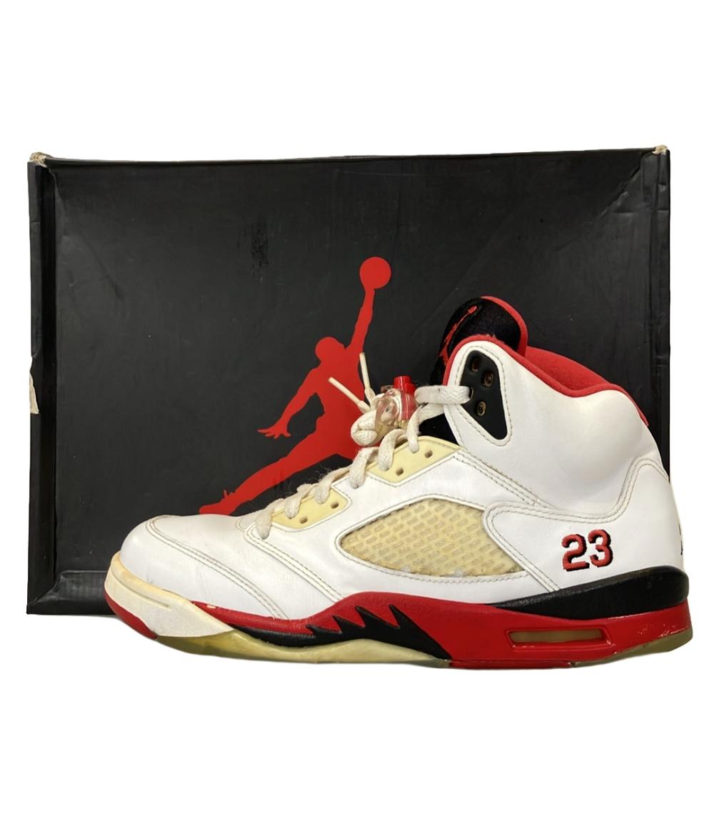 ナイキ ローカットスニーカー AIR JORDAN 5 RETRO 136027-120 メンズ SIZE 26.5 (M) NIKE