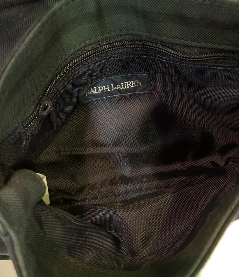 RALPH LAUREN ショルダーバッグ 斜め掛け チェック柄 メンズ レディース ラルフローレン