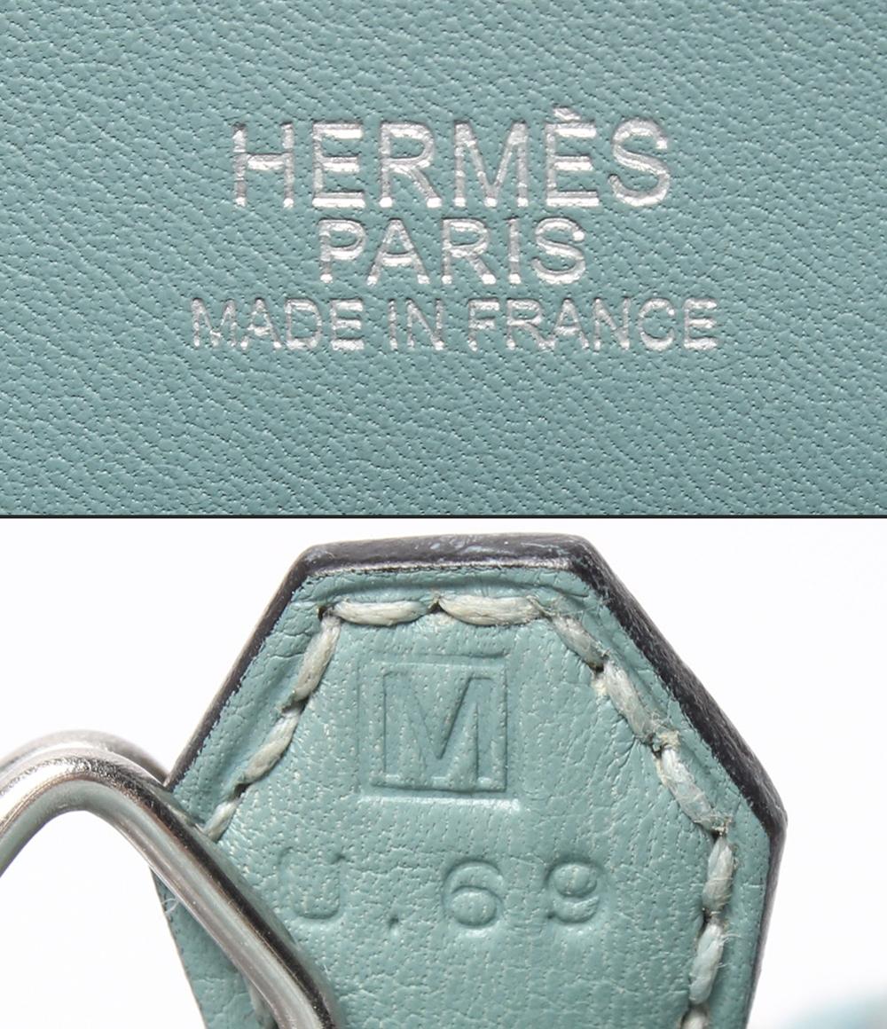 HERMES 2way ハンドバッグ ショルダーバッグ □M刻印 シルバー金具 肩掛け ボリード27 レディース エルメス