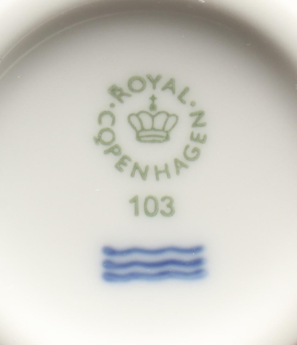 美品 ロイヤルコペンハーゲン マグカップ 2点セット ペア フルーテッド シグネチャー Royal Copenhagen