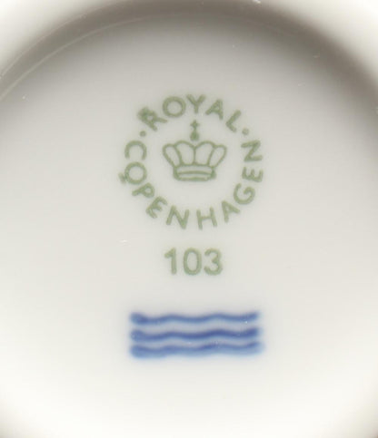 美品 ロイヤルコペンハーゲン マグカップ 2点セット ペア フルーテッド シグネチャー Royal Copenhagen