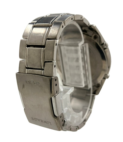 CASIO 腕時計 リニエージ LINEAGE ソーラー ブラック LIW-130T メンズ カシオ