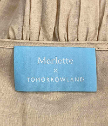 Merlette TOMORROWLAND 長袖 ティアードワンピース レディース SIZE XS マーレット トゥモローランド