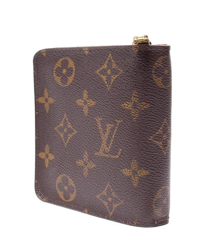 ルイ・ヴィトン 二つ折り財布 コンパクトジップ モノグラム M61667 レディース LOUIS VUITTON