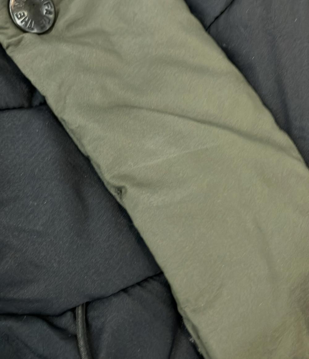 THE NORTH FACE ダウンコート ロング 撥水 防風 2WAY ダブルジップ マジックテープ フード Vertex Long JKT NY82292 メンズ SIZE XS