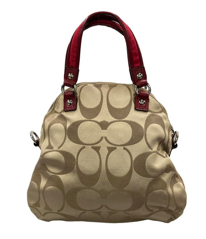 COACH 2WAY ハンドバッグ ショルダーバッグ 斜め掛け ラージシグネチャー F21713 レディース コーチ