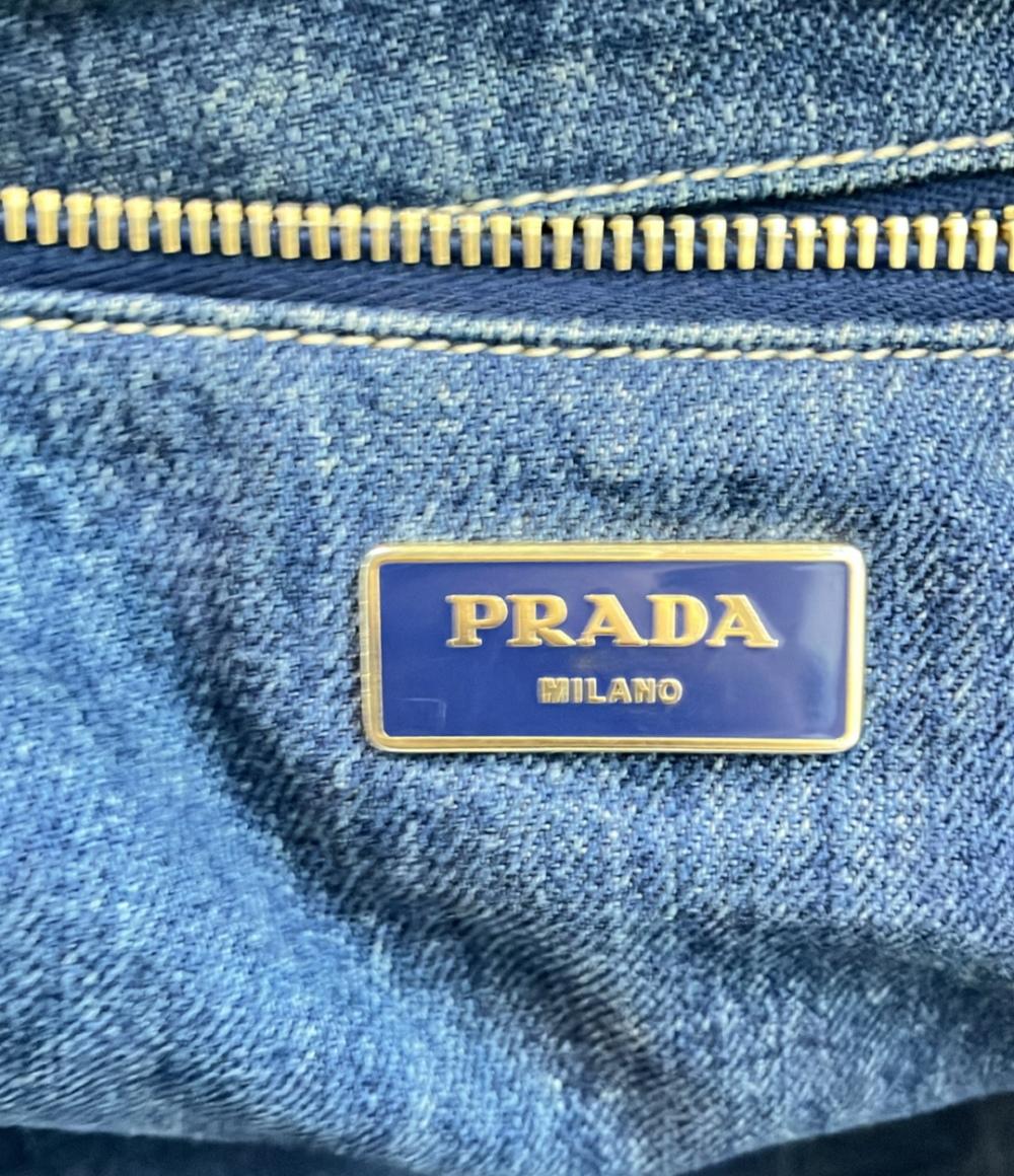 プラダ デニムトートバッグ カナパ レディース PRADA