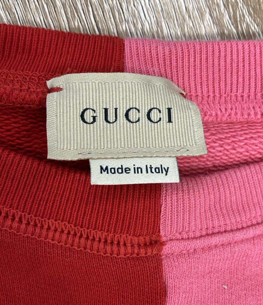 GUCCI スウェットシャツ クルーネック Gロゴ 20SS ロゴプリントコットンスウェットシャツ 7008014 キッズ SIZE 10 (140) グッチ