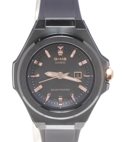 CASIO 腕時計 G-MS Baby-G ソーラー ブラック MSG-S500G レディース カシオ