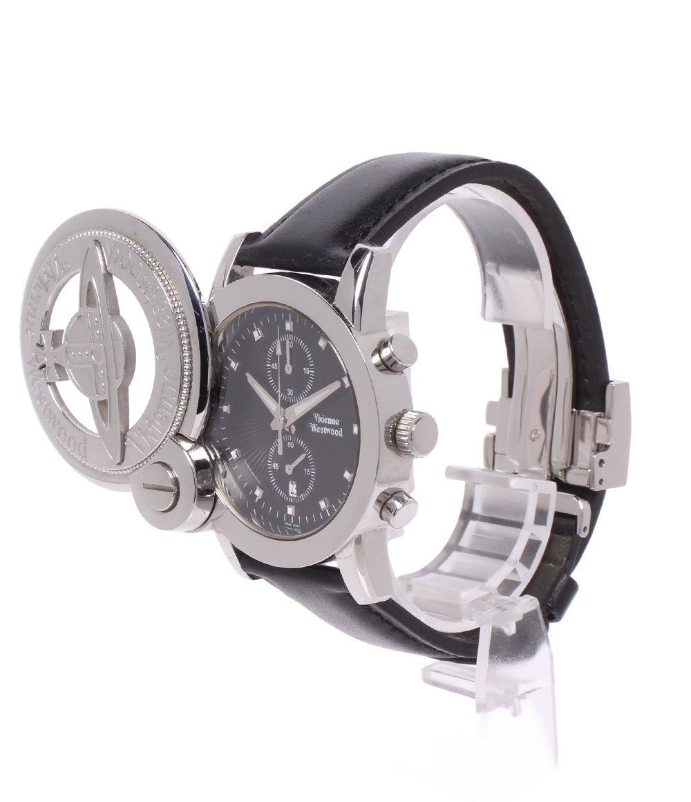 Vivienne Westwood 腕時計 CAGE ケージ クオーツ ブラック VW-2063 メンズ レディース ヴィヴィアンウエストウッド