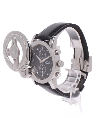 Vivienne Westwood 腕時計 CAGE ケージ クオーツ ブラック VW-2063 メンズ レディース ヴィヴィアンウエストウッド