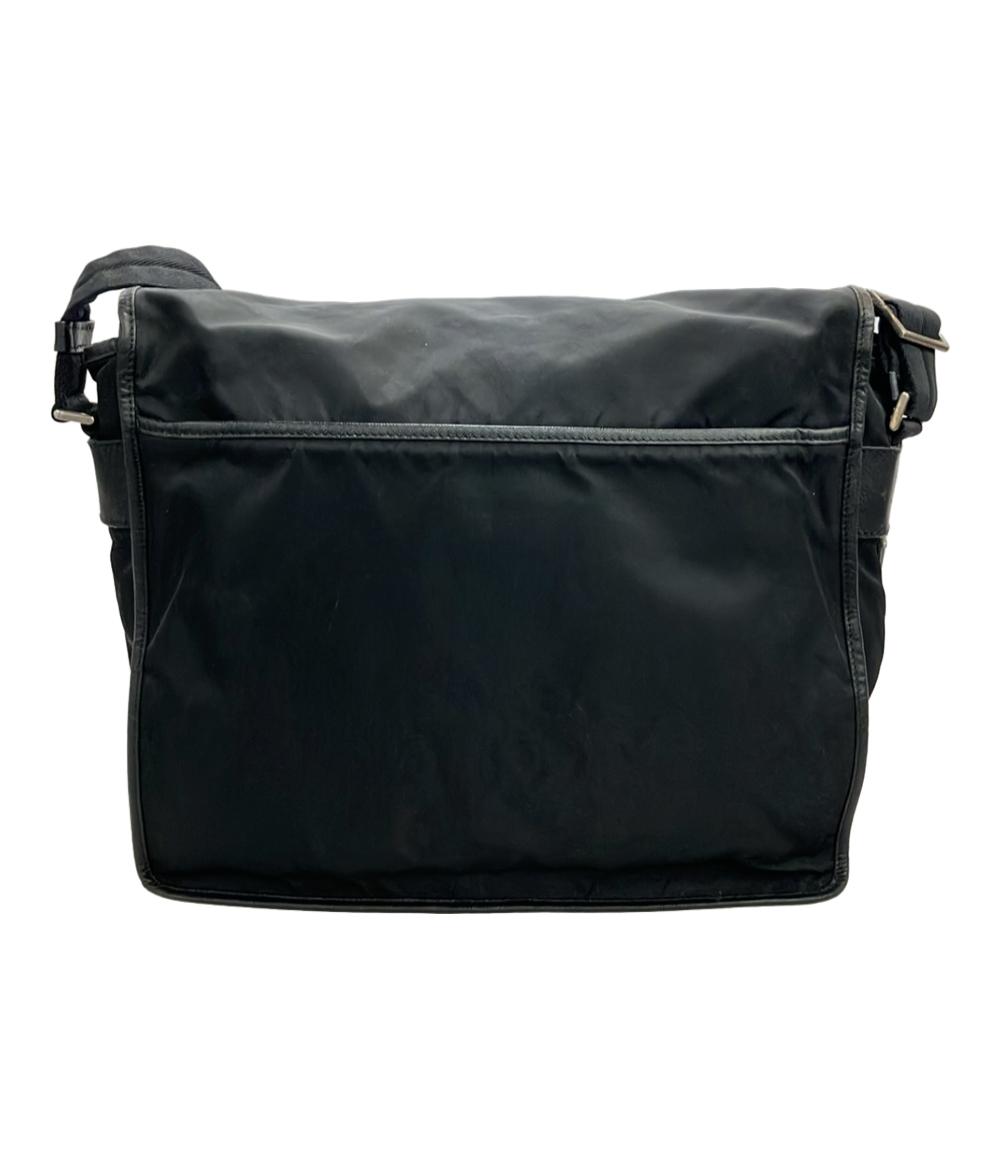 PRADA ショルダーバッグ 斜め掛け ナイロン レザー V158X メンズ プラダ